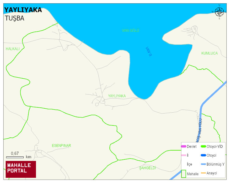 YAYLIYAKA Mahallesi Haritası | Mahalle ve Köy Sınırı