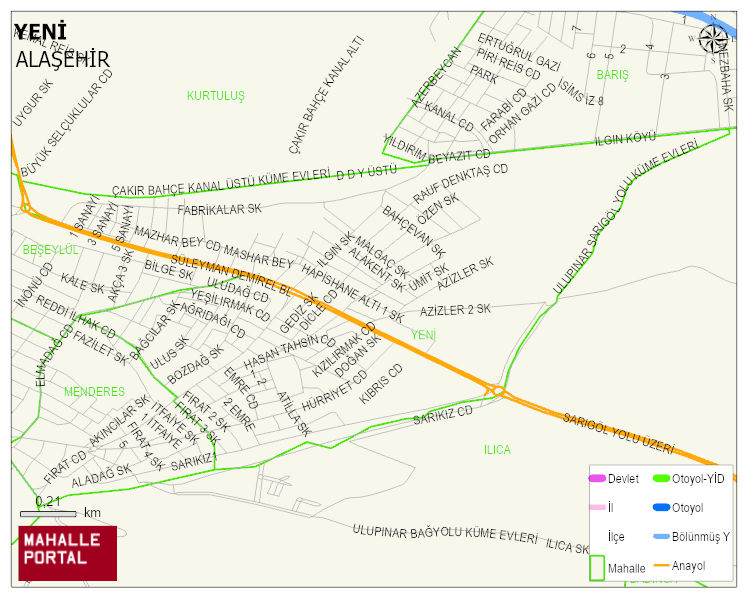 YENİ Mahallesi Haritası | Uydu Görüntüsü ve Harita Detayları