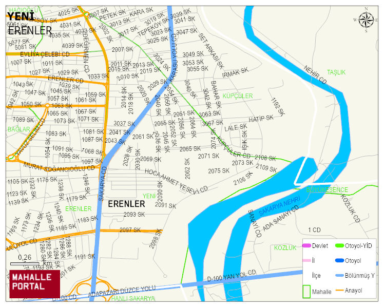 YENİ Mahallesi Haritası | Uydu Görüntüsü ve Harita Detayları