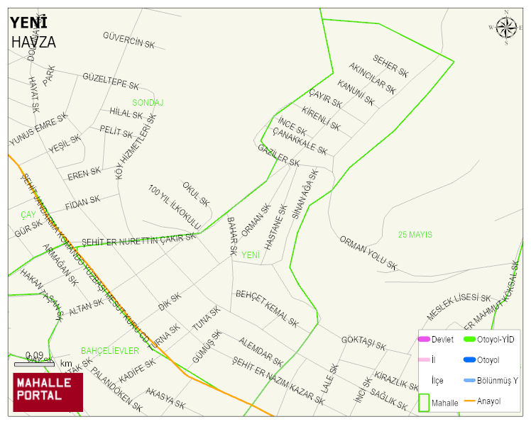 YENİ Mahallesi Haritası | Uydu Görüntüsü ve Harita Detayları