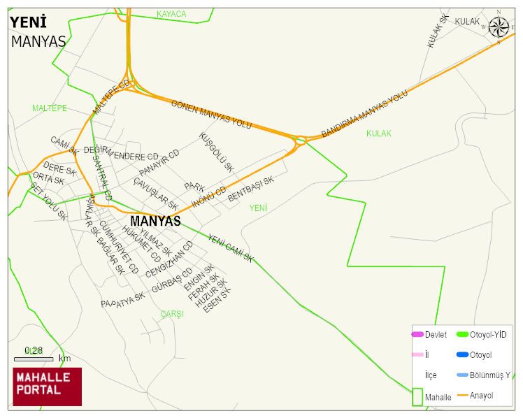 YENİ Mahallesi Haritası | Uydu Görüntüsü ve Harita Detayları