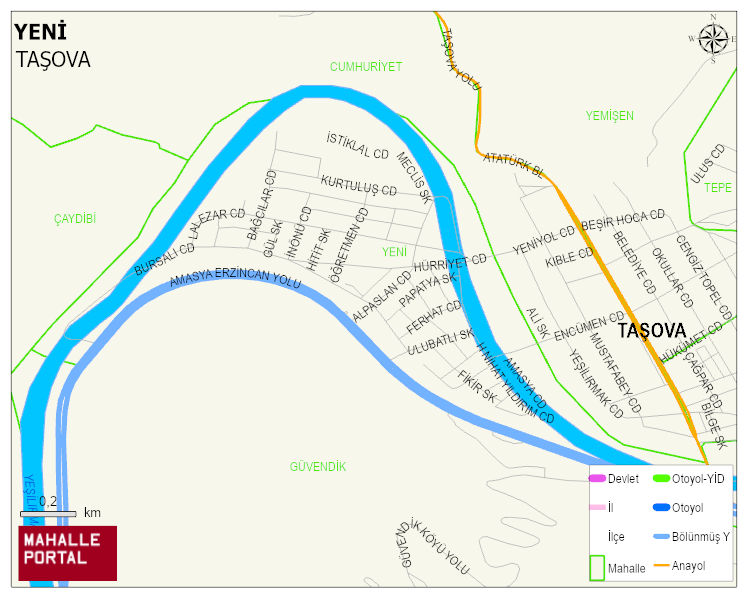 YENİ Mahallesi Haritası | Güncel Mahalle ve Köy Haritası