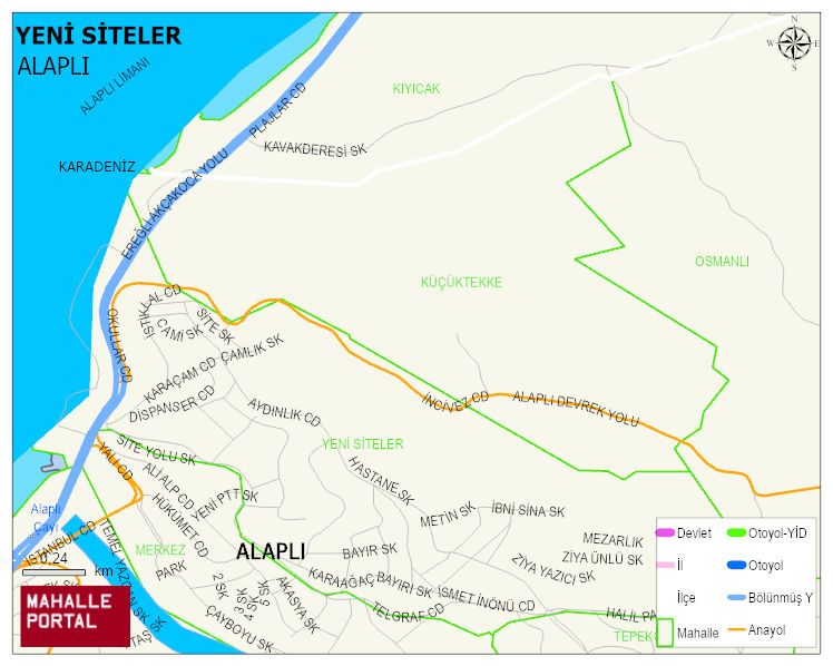 YENİ SİTELER Mahallesi Haritası | Uydu Görüntüsü ve Harita Detayları
