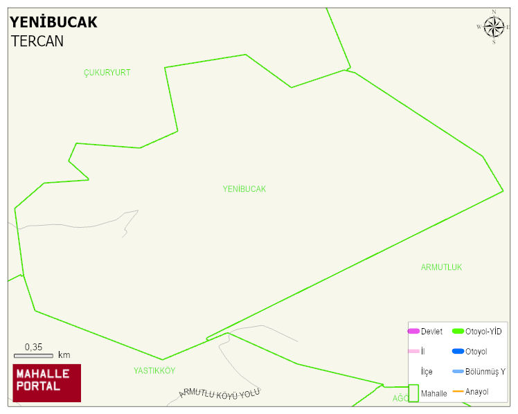 YENİBUCAK Köyü Haritası | Mahalle Sokak Haritası
