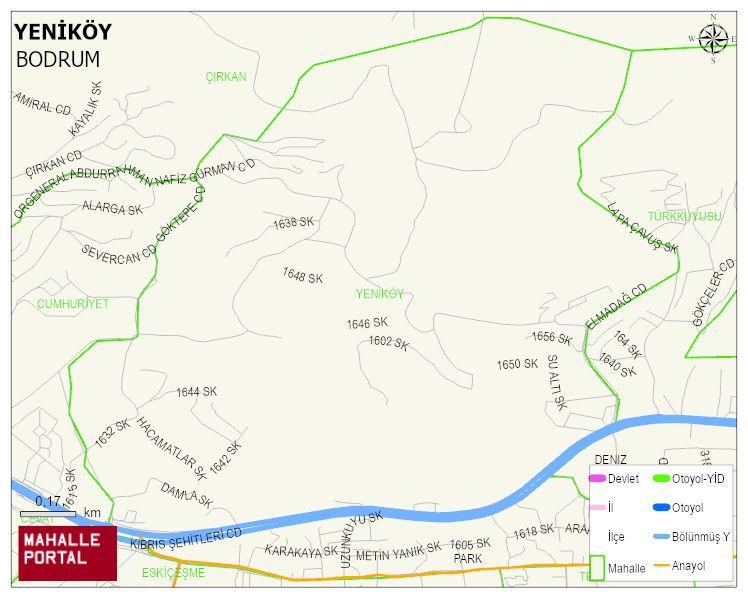 YENİKÖY Mahallesi Haritası | Güncel Mahalle ve Köy Haritası