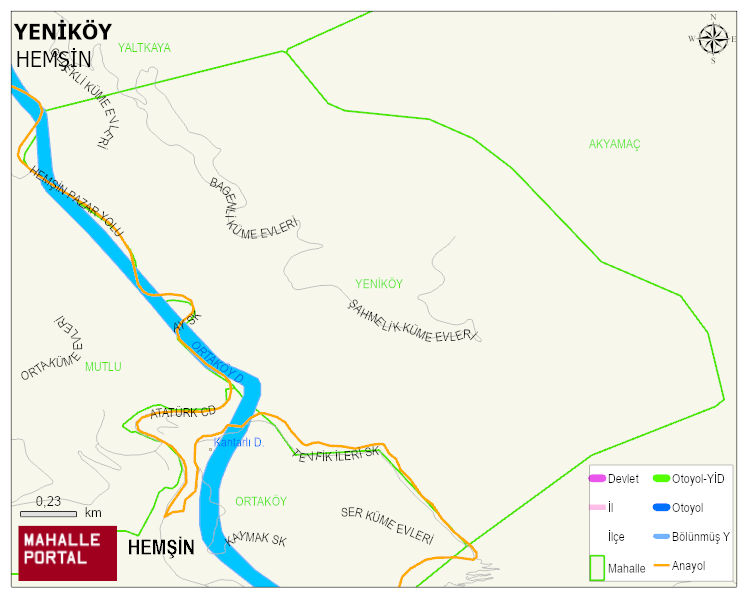 YENİKÖY Mahallesi Haritası | Mahalle Sokak Haritası
