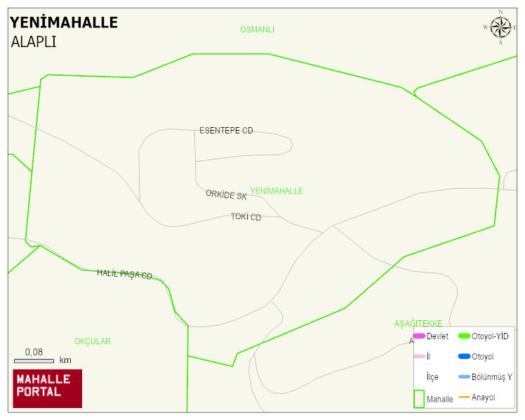 YENİMAHALLE Mahallesi Haritası | Uydu Görüntüsü ve Harita Detayları