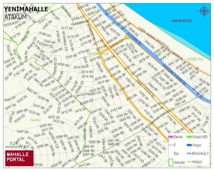 YENİMAHALLE Mahallesi Haritası | İnteraktif Köy ve Mahalle Sınırları