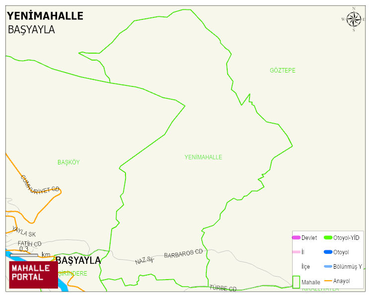 YENİMAHALLE Mahallesi Haritası | Güncel Mahalle ve Köy Haritası