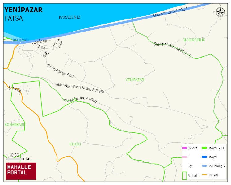 YENİPAZAR Mahallesi Haritası | Mahalle Sokak Haritası