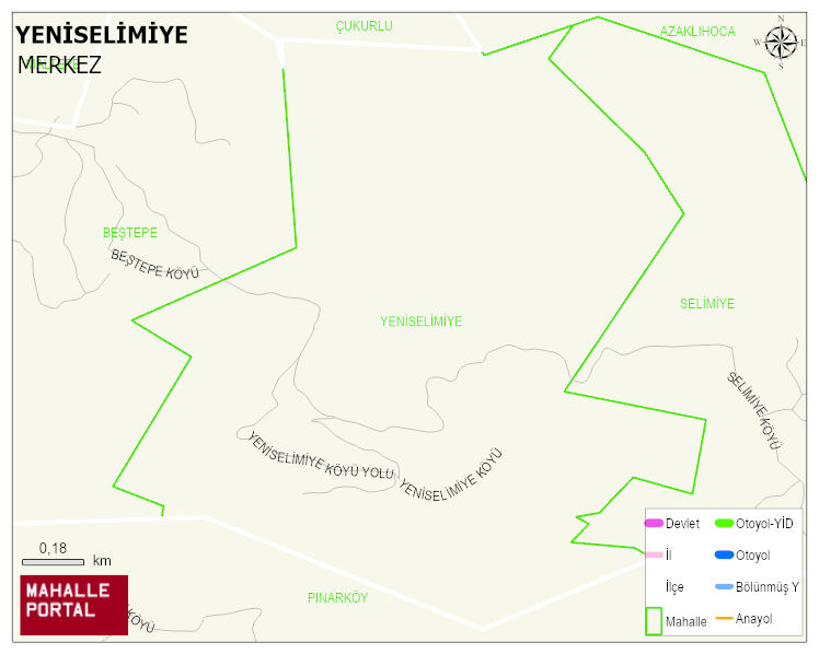YENİSELİMİYE Köyü Haritası | Uydu Görüntüsü ve Harita Detayları