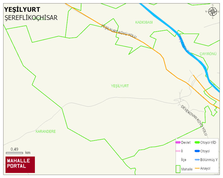 YEŞİLYURT Mahallesi Haritası | Uydu Görüntüsü ve Harita Detayları