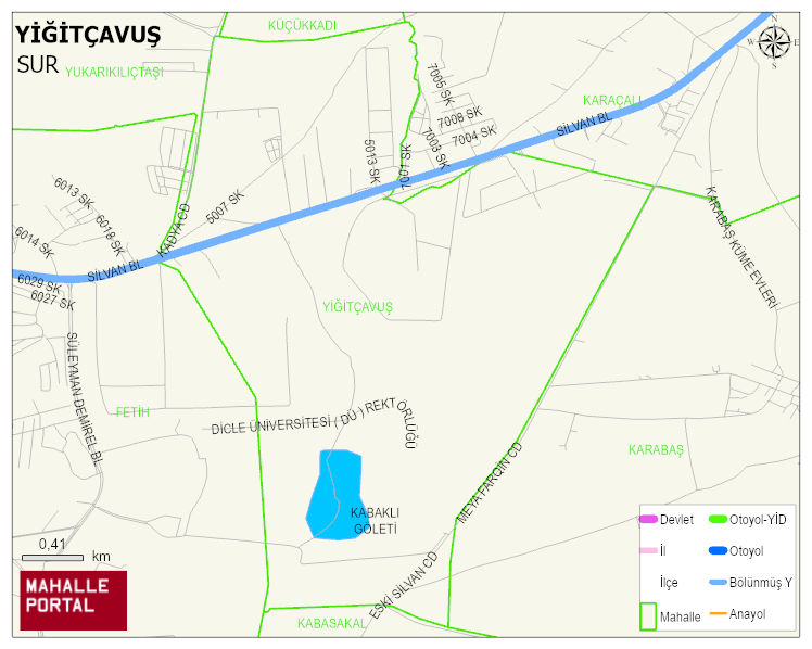 YİĞİTÇAVUŞ Mahallesi Haritası | Coğrafi Yapı ve Detaylı Haritası