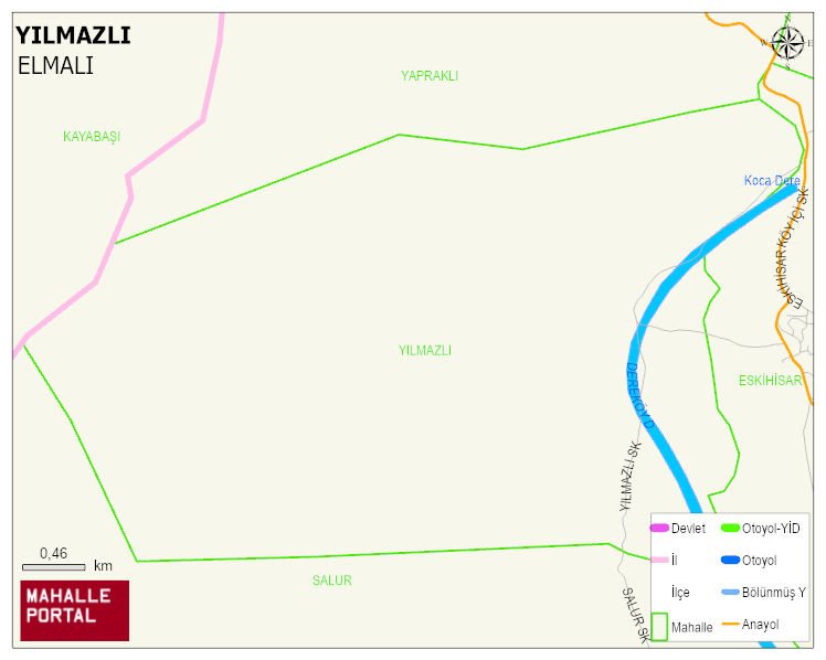 YILMAZLI Mahallesi Haritası | Mahalle Sokak Haritası
