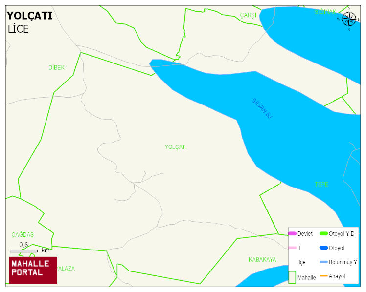 YOLÇATI Mahallesi Haritası | Uydu Görüntüsü ve Harita Detayları