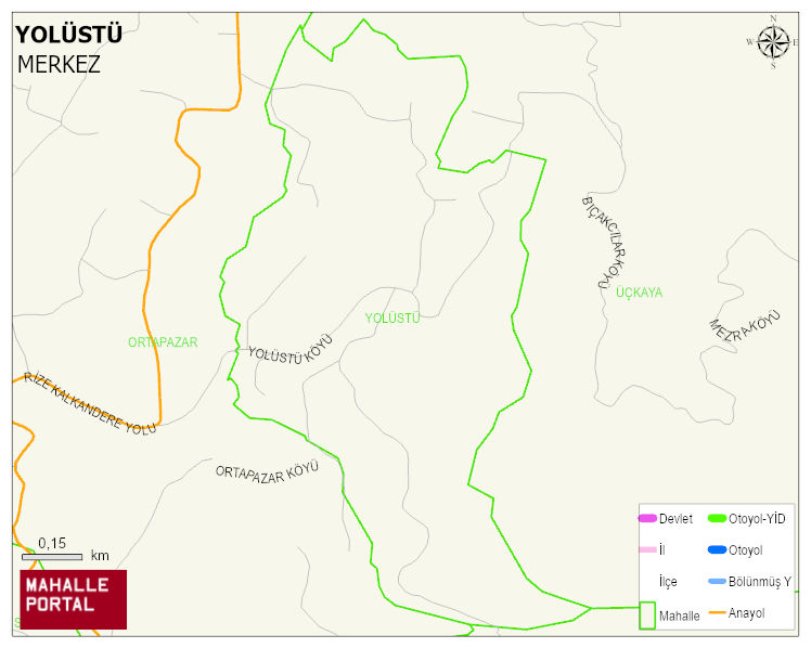 YOLÜSTÜ Köyü Haritası | Uydu Görüntüsü ve Harita Detayları