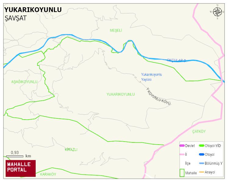 YUKARIKOYUNLU Köyü Haritası | Uydu Görüntüsü ve Harita Detayları