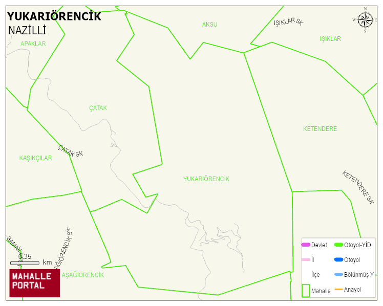 YUKARIÖRENCİK Mahallesi Haritası | Uydu Görüntüsü ve Harita Detayları