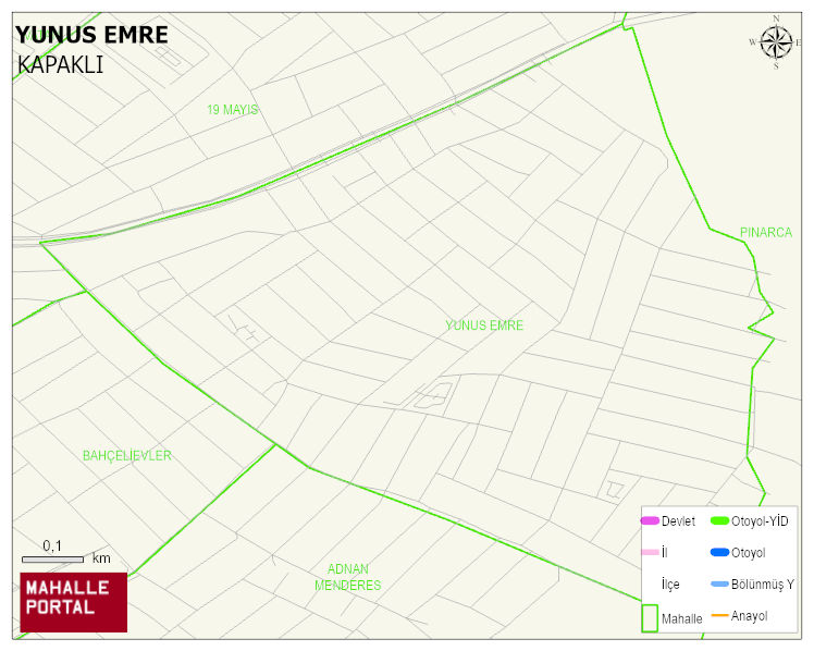 BAHÇELİEVLER Mahallesi Haritası | Coğrafi Yapı ve Detaylı Haritası