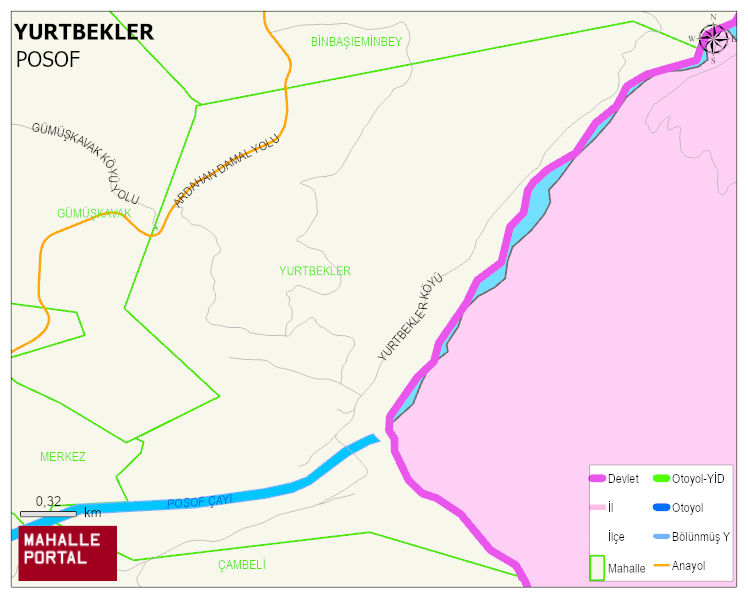 YURTBEKLER Köyü Haritası | Uydu Görüntüsü ve Harita Detayları