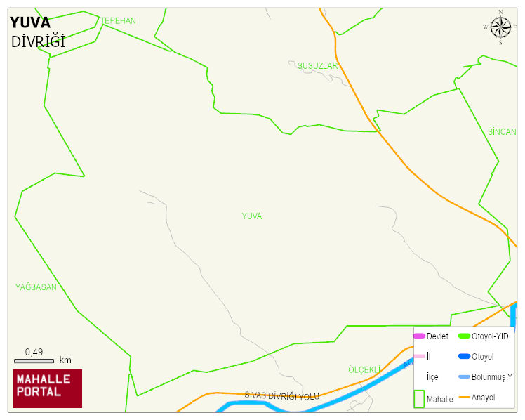 YUVA Köyü Haritası | Uydu Görüntüsü ve Harita Detayları