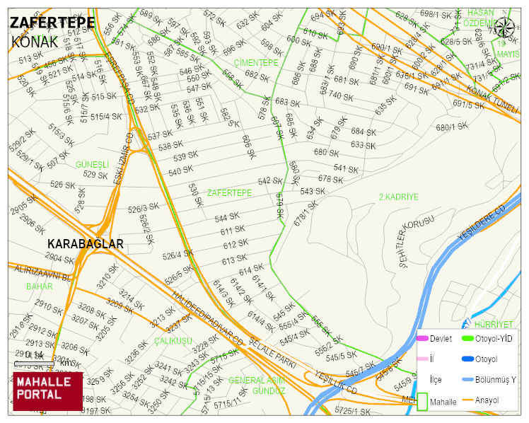 ZAFERTEPE Mahallesi Haritası | İnteraktif Köy ve Mahalle Sınırları
