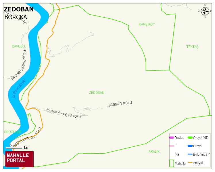ZEDOBAN Köyü Haritası | Güncel Mahalle ve Köy Haritası