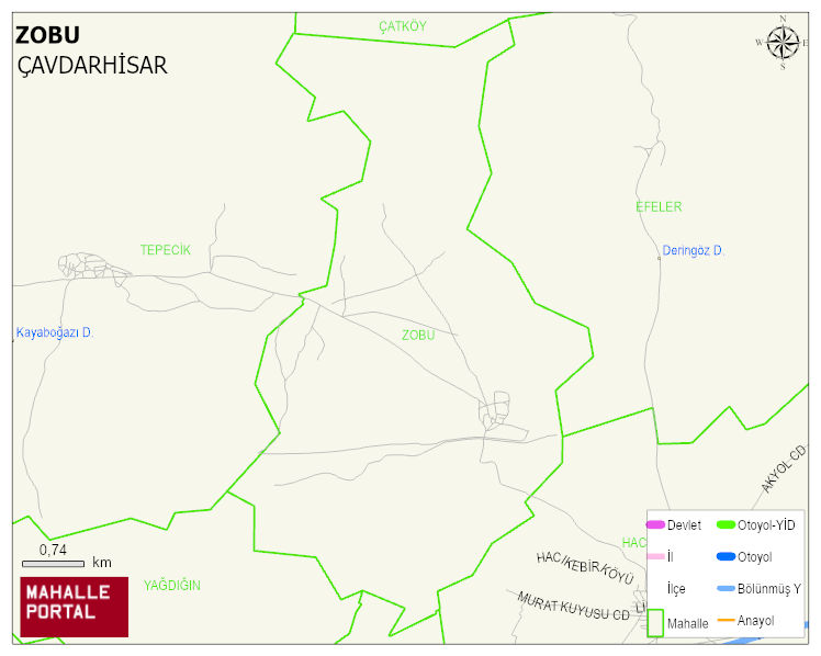 ZOBU Köyü Haritası | İnteraktif Köy ve Mahalle Sınırları